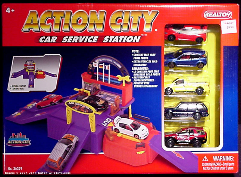 fast lane car wash toy